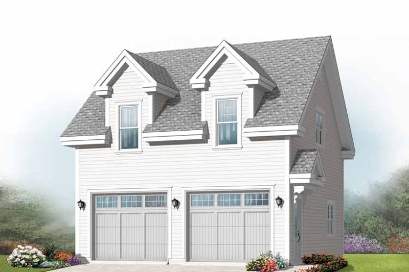 Home Plan - Exterior - Front Elevation 3 House Plan #23-2410, 0 bath