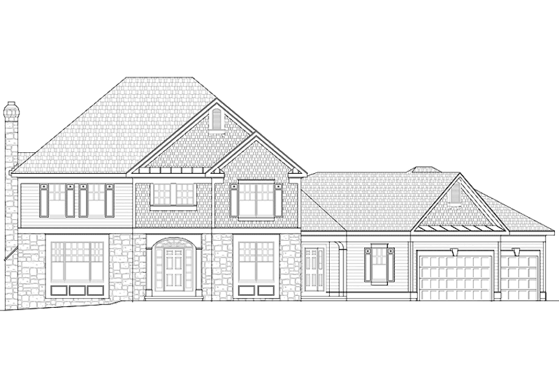 Home Plan - Country Exterior - Front Elevation Plan #328-431