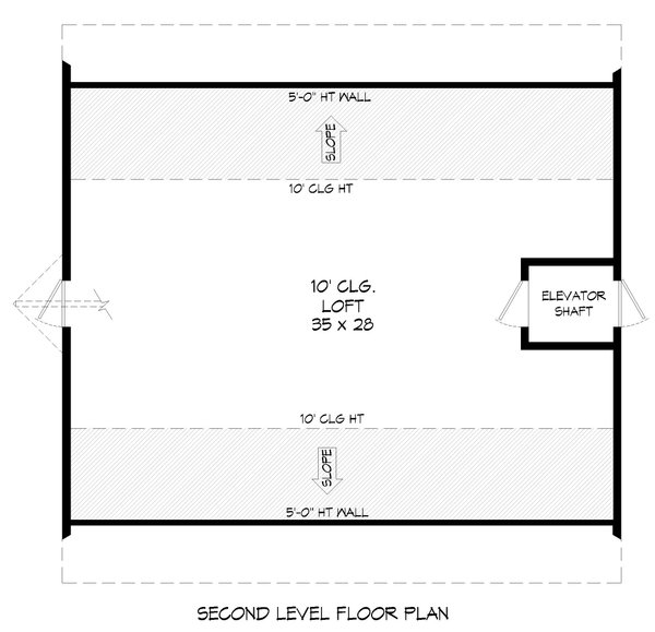 Country Floor Plan - Upper Floor Plan #932-837