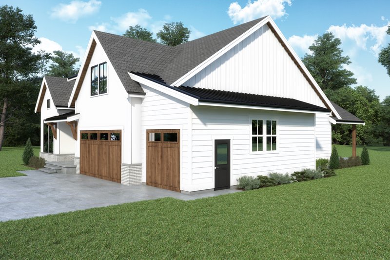 Dream House Plan - Exterior - Other Elevation 1 for Farmhouse House Plan #1070-175 - 3 bed, 2.5 bath