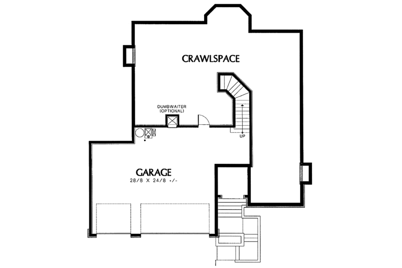 Mediterranean Style House Plan - 5 Beds 3 Baths 2893 Sq/Ft Plan #48-773 ...