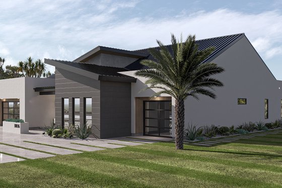 Exterior - Other Elevation 3 for Modern House Plan #455-705 - 3 bed, 2.5 bath