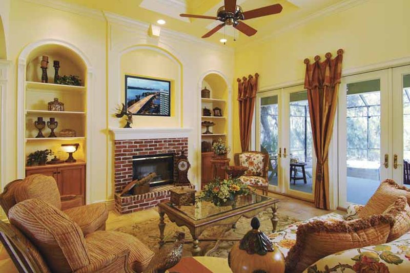 Dream House Plan - Interior - Family Room for Ranch House Plan #930-232 - 3 bed, 2.5 bath