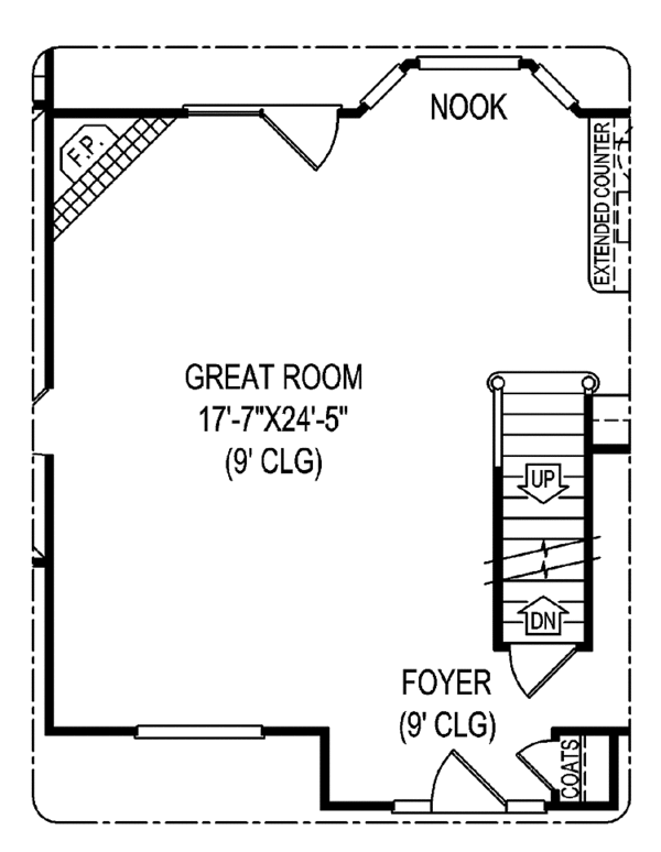 Home Plan - Country Floor Plan - Other Floor Plan #11-271