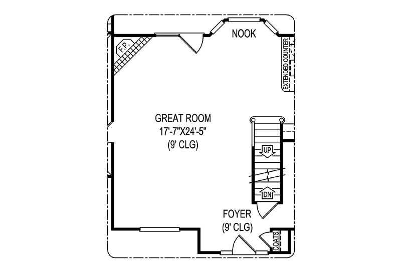Architectural House Design - Floor Plan - Other Floor for Country House Plan #11-271 - 4 bed, 2.5 bath