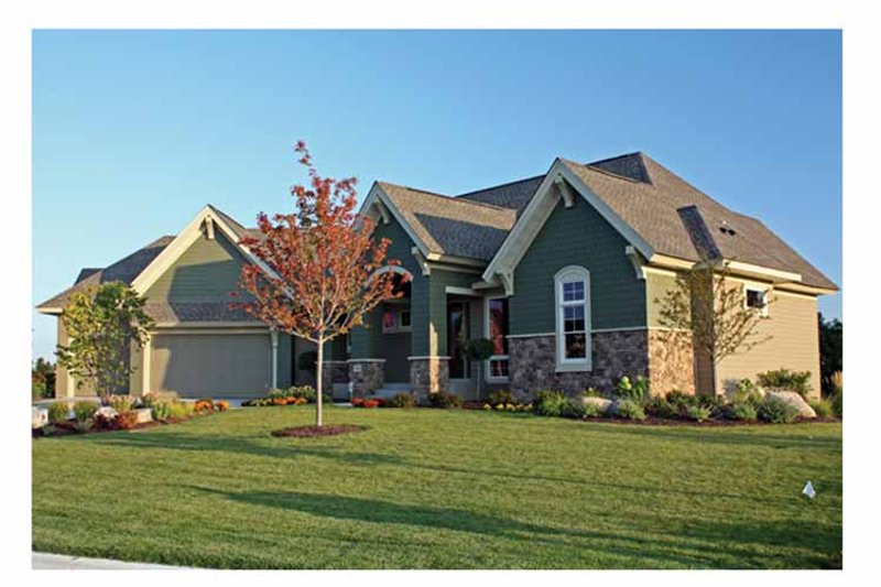 Dream House Plan - Exterior - Front Elevation 3 for European House Plan #51-1071 - 4 bed, 3.5 bath