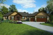 Craftsman Style House Plan - 3 Beds 2.5 Baths 1953 Sq/Ft Plan #48-1015 