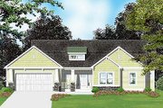 Traditional Style House Plan - 3 Beds 2.5 Baths 1623 Sq/Ft Plan #49-288 