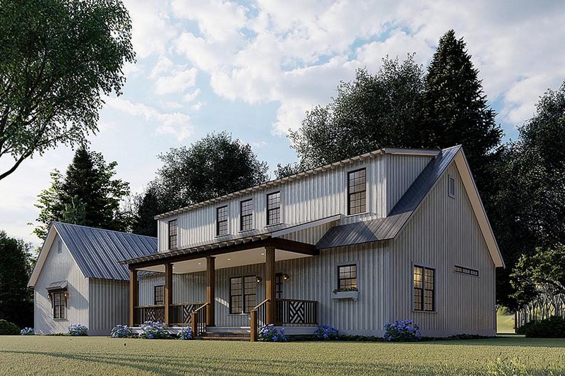 Dream House Plan - Exterior - Other Elevation 1 for Farmhouse House Plan #923-173 - 3 bed, 3 bath