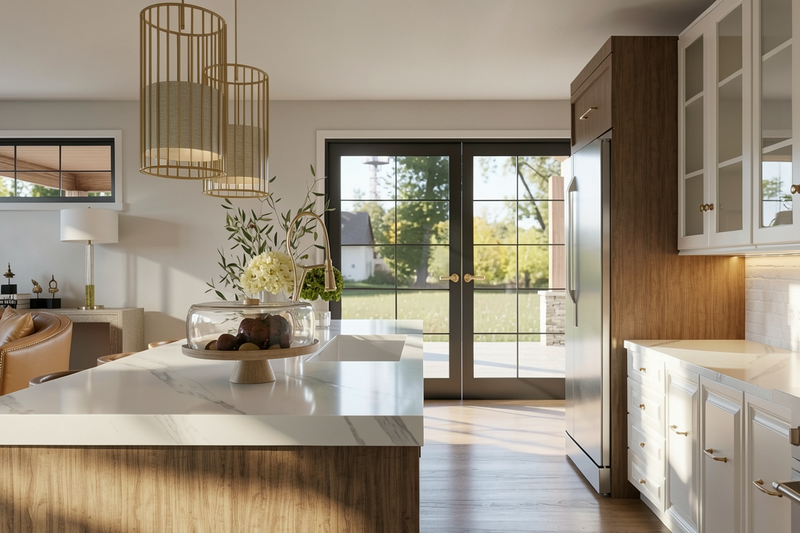 Architectural House Design - Interior - Kitchen for Barndominium House Plan #1064-512 - 3 bed, 2 bath