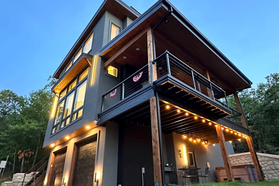 Exterior - Other Elevation 1 for Contemporary House Plan #1070-7 - 3 bed, 3 bath