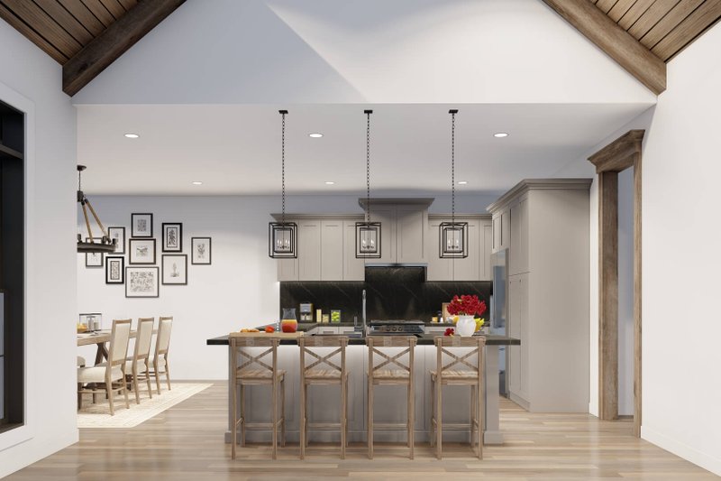 Home Plan - Interior - Kitchen for Ranch House Plan #923-93 - 3 bed, 2 bath