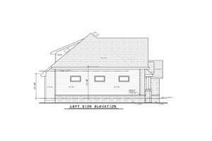 Exterior - Other Elevation for Craftsman House Plan #20-2576 - 2 bed, 2 bath