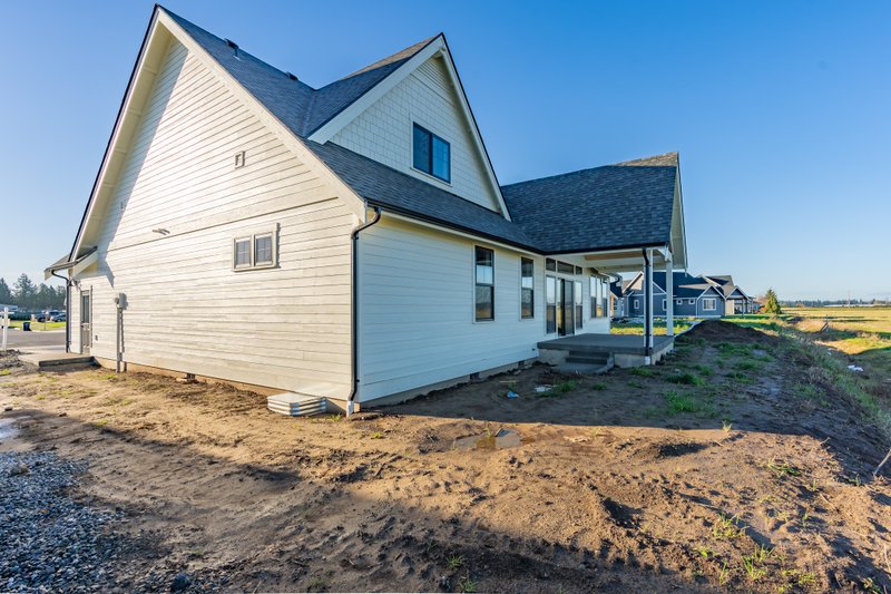 House Plan Design - Exterior - Rear Elevation for Farmhouse House Plan #1070-127 - 4 bed, 3 bath