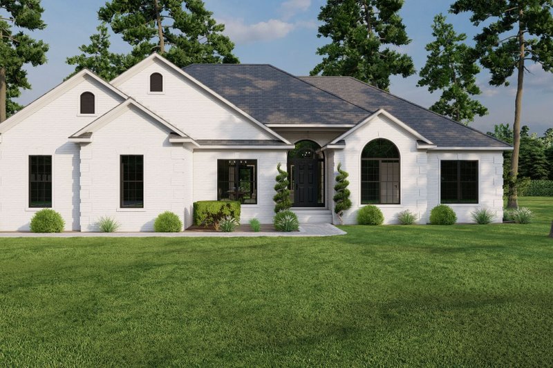 Home Plan - Traditional Exterior - Front Elevation Plan #17-1040
