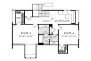 Bungalow Style House Plan - 4 Beds 3 Baths 2896 Sq/Ft Plan #927-504 