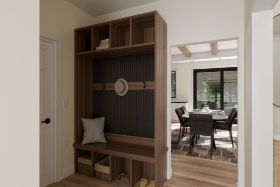 Interior - Entry for Country House Plan #1089-52 - 3 bed, 2.5 bath