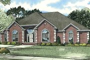 Traditional Style House Plan - 4 Beds 2.5 Baths 2631 Sq/Ft Plan #17-2794 
