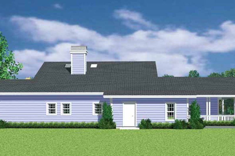 Dream House Plan - Exterior - Other Elevation 1 for Craftsman House Plan #72-1137 - 3 bed, 2.5 bath