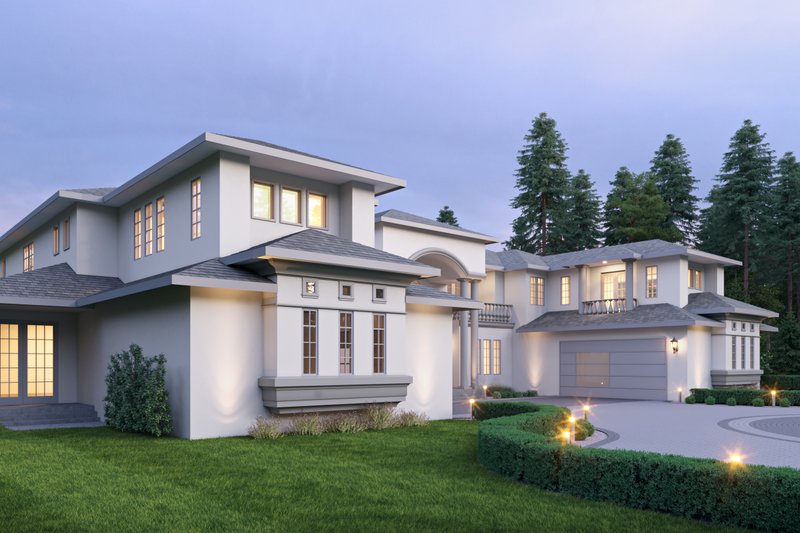 Dream House Plan - Exterior - Other Elevation 1 for Contemporary House Plan #1066-177 - 7 bed, 7.5 bath