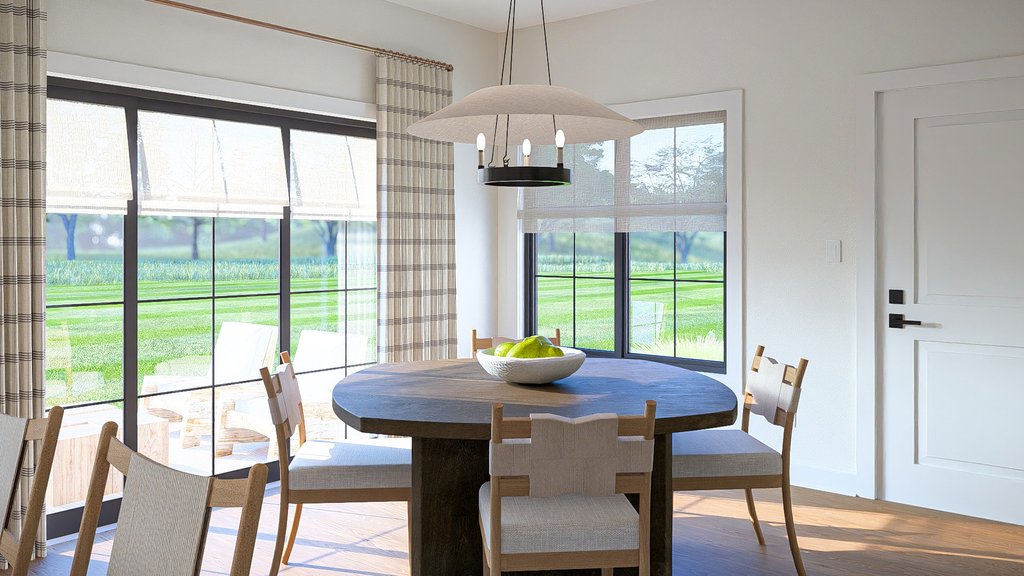 Interior - Dining Room for Traditional House Plan #455-792 - 3 bed, 2.5 bath