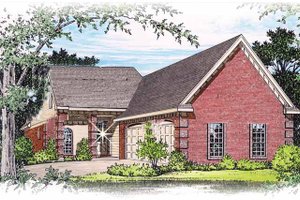 House Design - Traditional Exterior - Front Elevation Plan #15-298