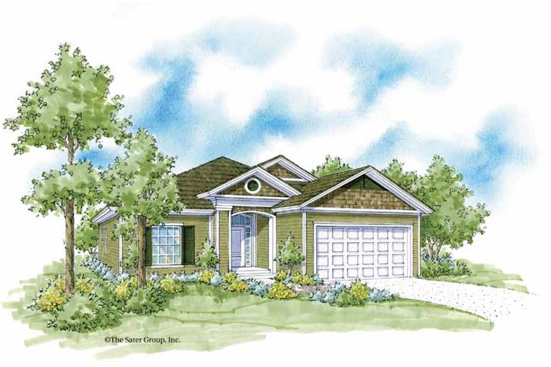 Dream House Plan - Country Exterior - Front Elevation Plan #930-369