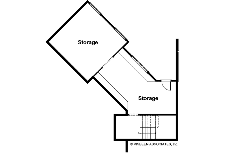 Home Plan - Floor Plan - Lower Floor for Traditional House Plan #928-116 - 5 bed, 4 bath