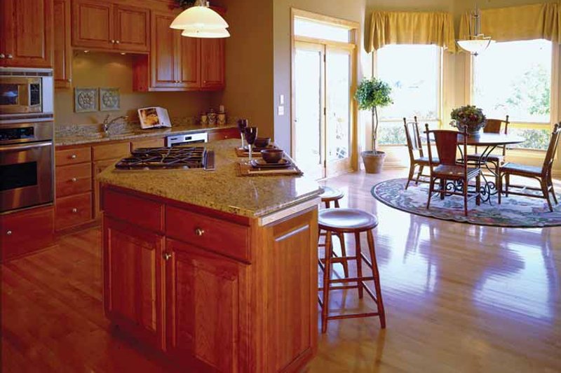 Dream House Plan - Interior - Kitchen for European House Plan #51-1094 - 2 bed, 2.5 bath