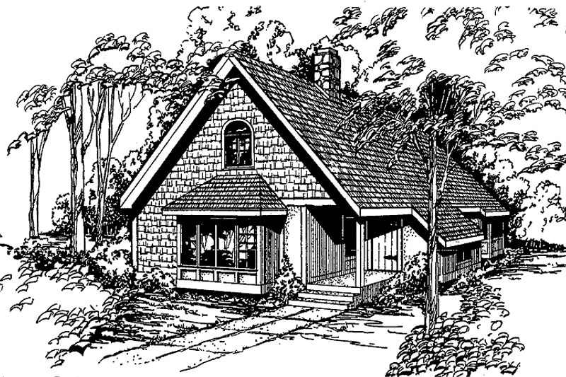 House Plan Design - Contemporary Exterior - Front Elevation Plan #60-699