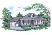 Mediterranean Style House Plan - 3 Beds 2 Baths 1972 Sq/Ft Plan #14-111 