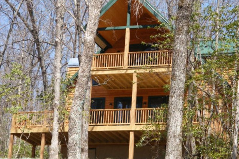 Home Plan - Photo 2 for Cabin House Plan #118-102 - 2 bed, 2 bath