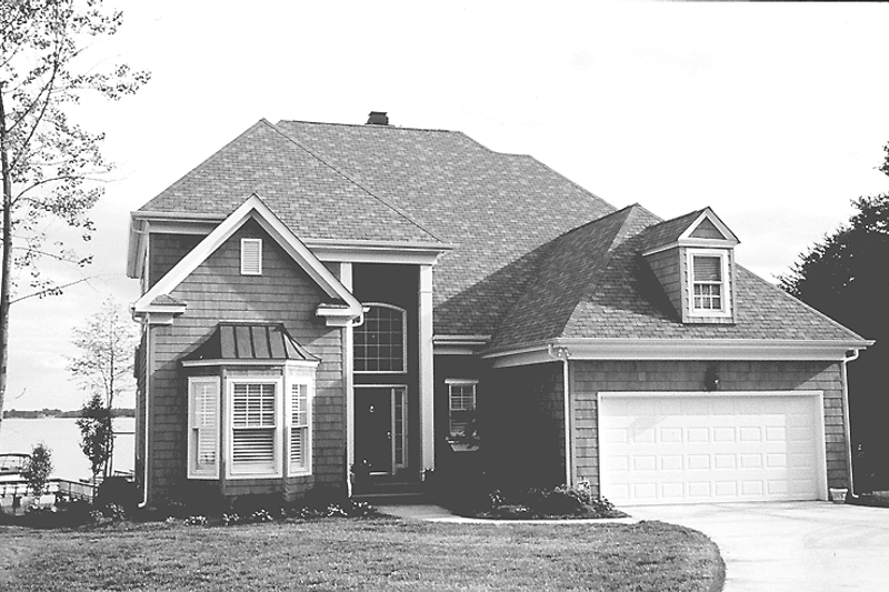 Architectural House Design - Exterior - Front Elevation 3 for European House Plan #453-431 - 3 bed, 2.5 bath