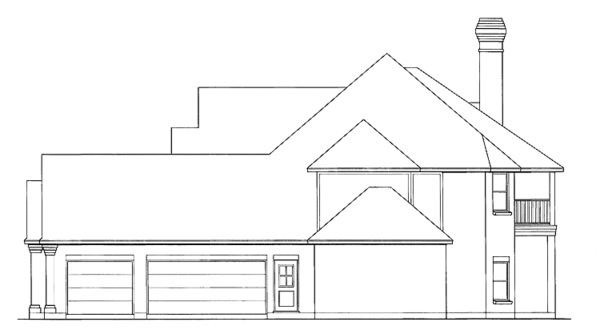 Home Plan - Country Floor Plan - Other Floor Plan #40-492