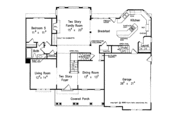 Traditional Style House Plan - 5 Beds 4 Baths 3315 Sq/Ft Plan #927-489 