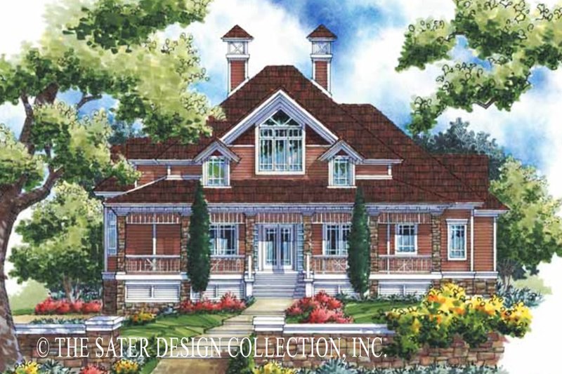 Home Plan - Victorian Exterior - Front Elevation Plan #930-171