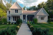 Farmhouse Style House Plan - 4 Beds 2.5 Baths 3038 Sq/Ft Plan #1111-35 