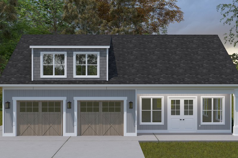 Architectural House Design - Traditional Exterior - Front Elevation Plan #1060-357