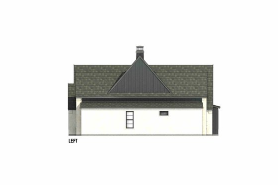 Exterior - Other Elevation for European House Plan #1096-84 - 4 bed, 3.5 bath
