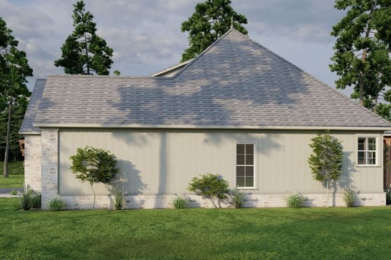 Exterior - Other Elevation 3 for European House Plan #17-2483 - 3 bed, 2 bath