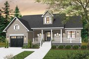 Cottage Style House Plan - 2 Beds 1 Baths 1344 Sq/Ft Plan #23-2282 