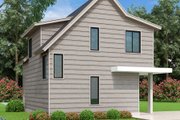 Contemporary Style House Plan - 2 Beds 2.5 Baths 1017 Sq/Ft Plan #472-449 