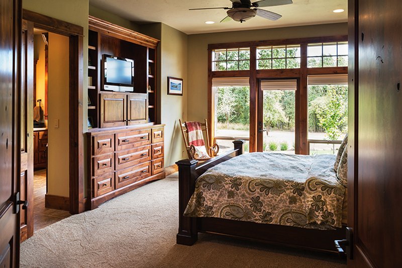 Architectural House Design - Interior - Master Bedroom for Ranch House Plan #48-712 - 3 bed, 3 bath