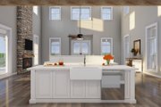 Farmhouse Style House Plan - 4 Beds 4.5 Baths 4065 Sq/Ft Plan #923-375 