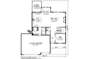 Craftsman Style House Plan - 4 Beds 4 Baths 2996 Sq/Ft Plan #70-1231 