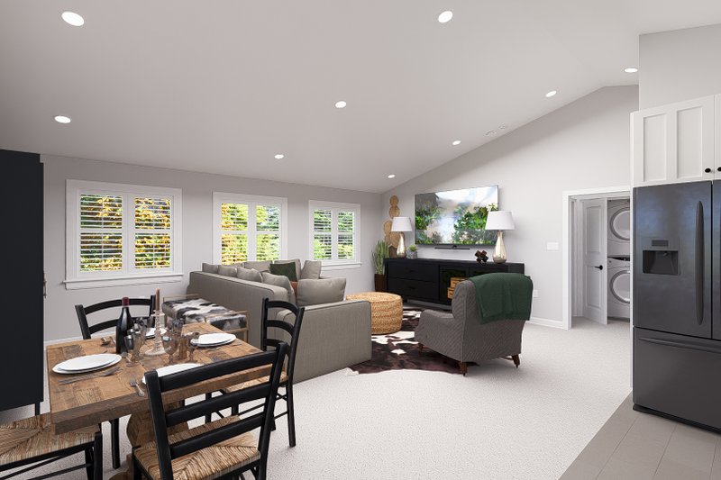 House Plan Design - Interior - Kitchen 2 for Barndominium House Plan #1060-186 - 2 bed, 1 bath
