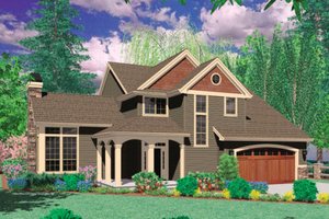 Craftsman Style House Plan - 3 Beds 3 Baths 2311 Sq/Ft Plan #48-391 ...