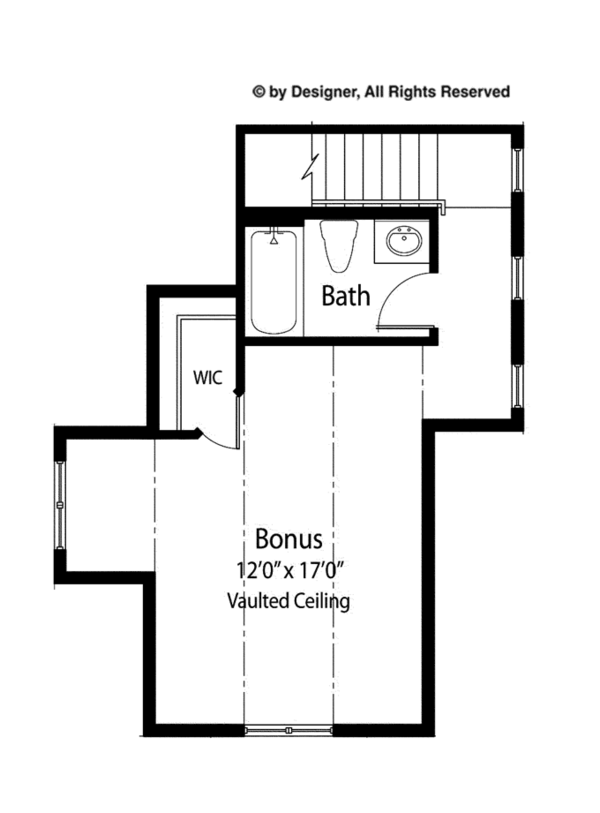 House Blueprint - Country Floor Plan - Other Floor Plan #938-77