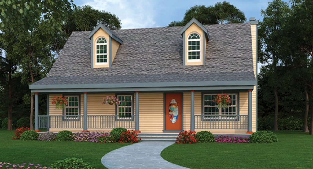 Country Style House Plan 5 Beds 2.5 Baths 1637 Sq/Ft Plan 314207