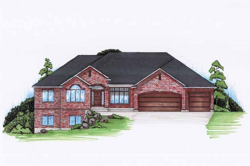 Dream House Plan - Traditional Exterior - Front Elevation Plan #945-117